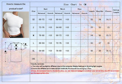 Frau Kleidung Kurzarm T-shirt Slim Fit Tops Weibliche Oansatz Gestrickte Mantel T-shirt Straße Tragen Sportliche 2024 Y2K New2410