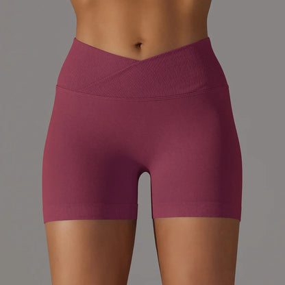 Frauen Hohe Taille Workout Fitness Yoga Shorts Gym Push Up Yoga Leggings Scrunch Butt Nahtlose Sport Shorts
