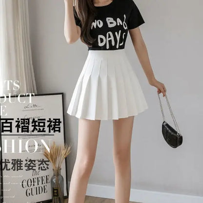Miniröcke für Damen, 2024, Sommer, japanische Schule, Faltenröcke, hohe Taille, Kawaii, niedlich, rosa karierter Rock, Uniform, Harajuku, Jupe