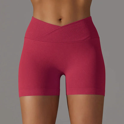 Frauen Hohe Taille Workout Fitness Yoga Shorts Gym Push Up Yoga Leggings Scrunch Butt Nahtlose Sport Shorts