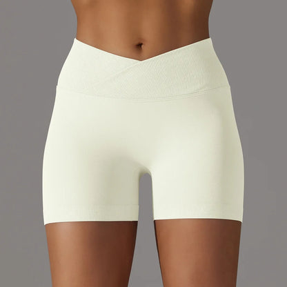 Frauen Hohe Taille Workout Fitness Yoga Shorts Gym Push Up Yoga Leggings Scrunch Butt Nahtlose Sport Shorts