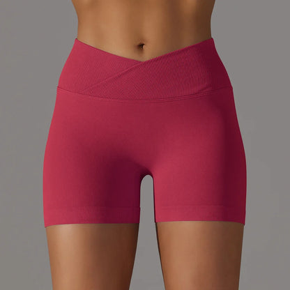 Frauen Hohe Taille Workout Fitness Yoga Shorts Gym Push Up Yoga Leggings Scrunch Butt Nahtlose Sport Shorts